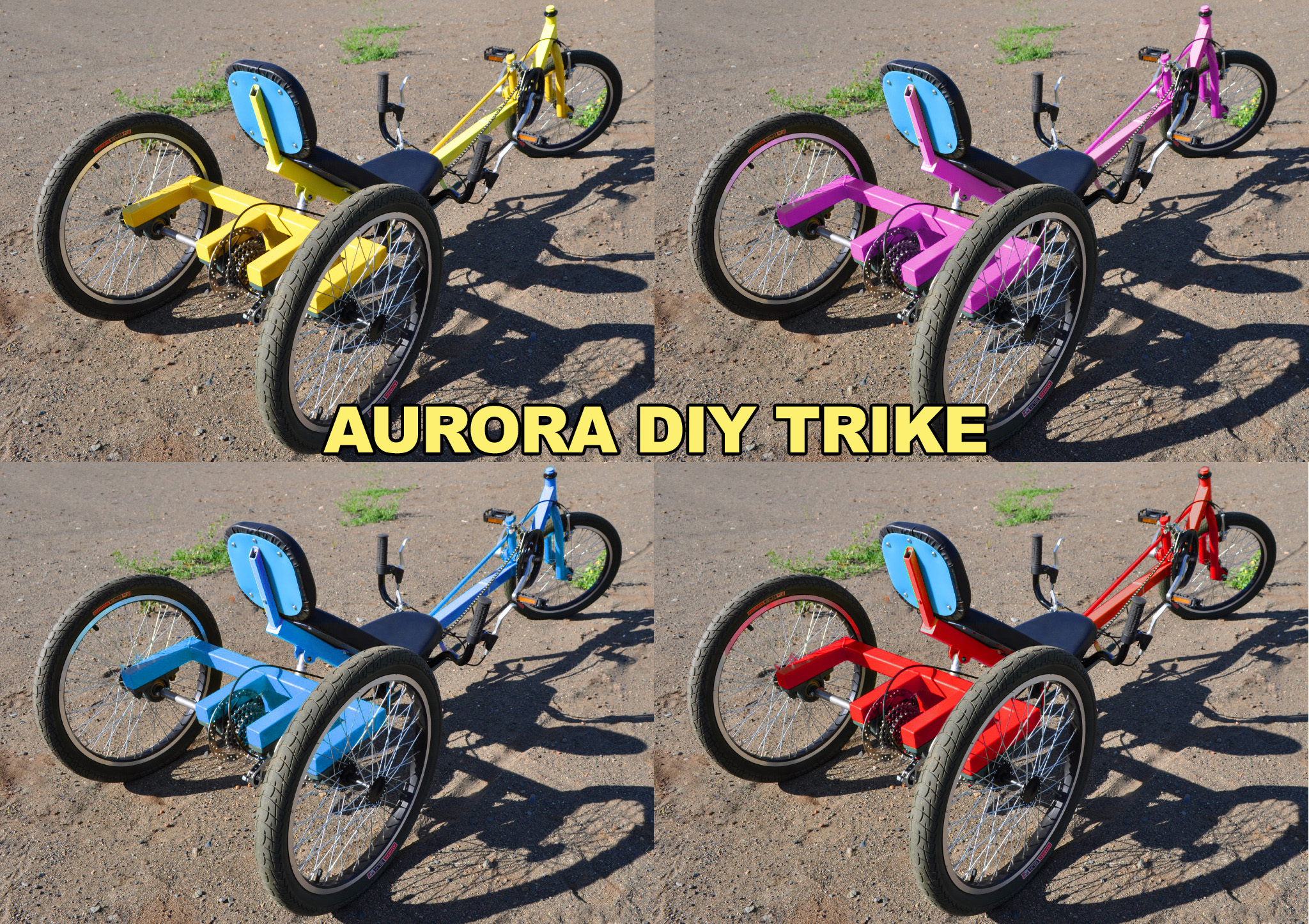 Aurora Suspension Trike - diy delta trike